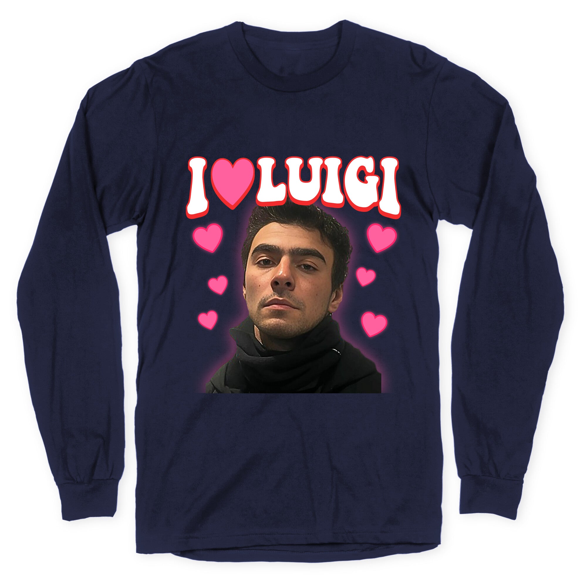 I Love Luigi Mangione Longsleeve Tee